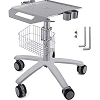 Bisujerro Carrito Móvil Carrito Medico de Acero Carrito para Sistema de Escáner de Imágenes Carrito de Servicio Medico…